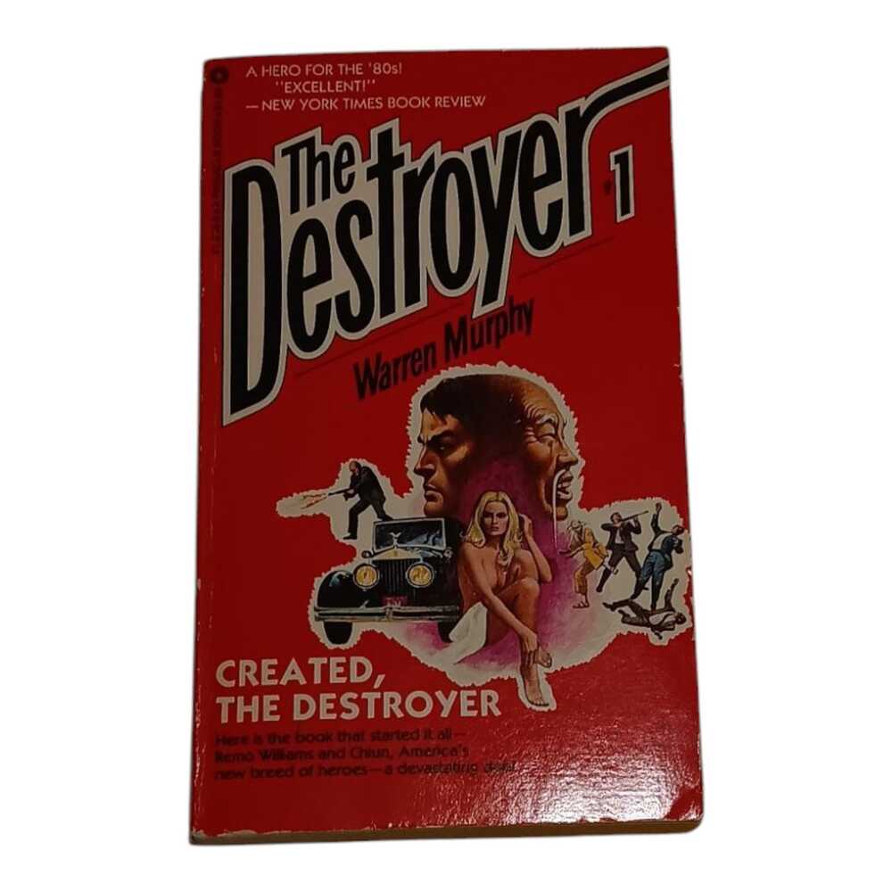 The Destroyer #1 by Warren Murphy 1980‎ Vintage Paperback 13th Printing